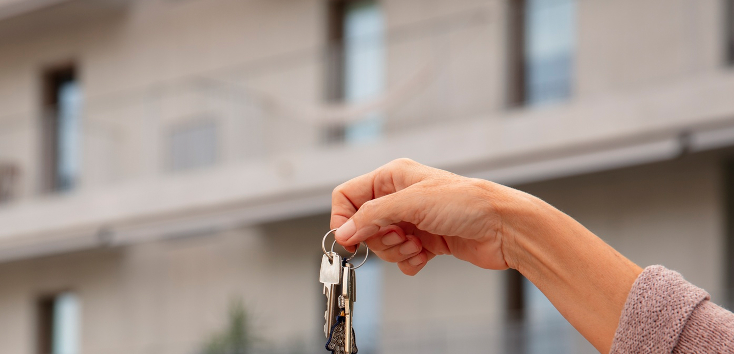 Hero image of a modern apartment interior, symbolizing personalized renters insurance.